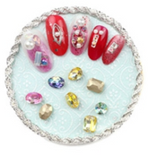 Small Bling Trim Display for Tips - 6 styles
